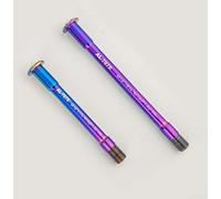 Coppia di assi passanti per bici da strada, 34 g, in lega di alluminio 7075, adatte per telai giganti per TCR PP Revolt Langma e Liv biciclette (colorati)