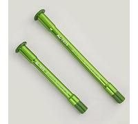 Coppia di assi passanti per bici da strada, 34 g, in lega di alluminio 7075, adatte per telai giganti TCR PP Revolt Langma e Liv (verde)