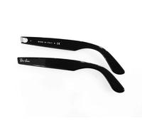 COPPIA DI ASTE RICAMBIO RAY BAN RB 2140 WAYFARER NERO LUCIDO COL. 901 - 150 mm