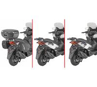 Coppia di attacchi specifici retraibili stealth givi stl1166 per borse laterali