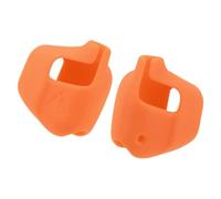Coppia di auricolari aperti in silicone per pendolari, B | Guscio opaco con ampie aperture per auricolari sportivi, allenamento e facile utilizzo quotidiano degli accessori