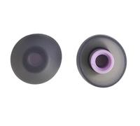 Coppia di auricolari da nuoto Pair Of Extra Large LL Gray Outside Purple Inside Swimming Sweat Water Resistant Earbuds Earpieces compatible with Sony Wireless Headphones