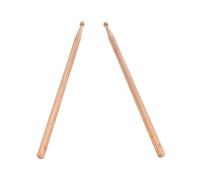 Coppia di bacchette da batteria 5B - punta in legno forma Accessori per percussioni set batterie faggio Tono Ottima reattività Altezza Durezza Grano naturale liscio