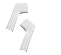 Coppia di beccucci per grondaia per camper, deviatori per acqua piovana in ABS resistente, per rimorchi da viaggio, camper e camper, bianchi, 110 x 31 mm