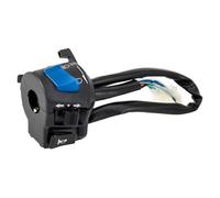 Coppia Di Blocchi Comandi Per Manubrio Moto Da 7/8" 22mm Universali Destro E Sinistro Clacson, Indicatori Di Direzione, Fari, Avviamento Elettrico Manubrio Kill Interruttore(Left)