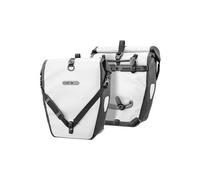 Coppia di borse da portapacchi ortlieb back roller classic quick lock 2 1 40 l 2x20 l bianco nero