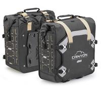 Coppia di Borse Laterali Impermeabili Givi Gravel-T GRT709B Canyon, 35 litri