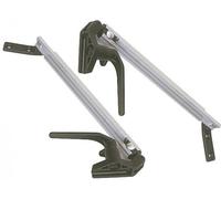 Coppia di Braccetti a scatto per finestre Polyplastic - H: 400
