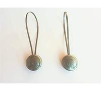 Coppia di calamite per tende argento