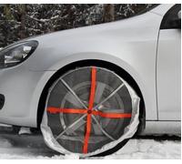 Coppia di calze da neve Omologate EN 16662-1 per pneumatici 135/80r15
