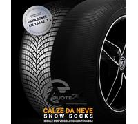 Coppia di calze da neve OMOLOGATE taglia M qualità specifiche per cerchi in lega