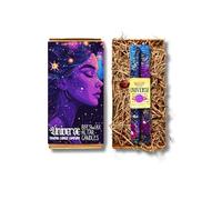 Coppia di candele da altare magiche planetarie vestite da 20 cm | cera d'api | Luna | Mercurio | Giove | Saturno | Sole | Venere | Marte | Universo (universo)