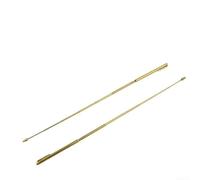 Coppia di canne regolabili in ottone per esplorazione psichica, lunghezza 57 cm e