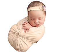 Coppia di capodanno vestito, scenografia per fotografia bambino (cachi, taglia unica)