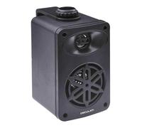 Coppia di casse stereo 2 vie per interno nere 4" - 2X120W Marine Nautiche Altop