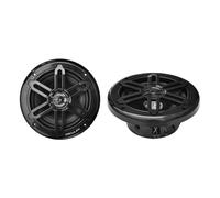 Coppia di casse stereo doppio cono nere 6,5" - 2X120W Marine Nautiche Altoparla