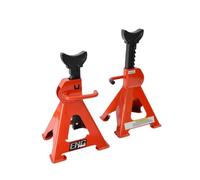 Coppia di cavalletti 3 T Tonnellate TON, martinetti Professionali Crick Supporti per Auto, Camper Paio di cavalletti di Sostegno per Officina Garage - MA CV C030 - ENG PRO