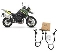 Coppia di cavalletti alzamoto alza moto per alzare sollevare la ruota posteriore e anteriore del della BENELLI TRK 702