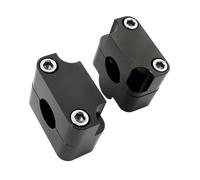 Coppia di Cavallotti Accossato Omologati ABE 101198 +22 mm Per Manubri Con Diametro 22 mm Compatibile con HONDA CB HORNET PC36 dal 1998 al 2013 (CC600)