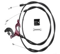 Coppia di cavi di controllo per tosaerba, lunghezza e design ottimizzati per una migliore manovrabilità nel tuo giardino