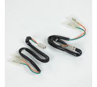 Coppia di cavi lampeggiatori originali BIHR per moto Kawasaki A19-10020 Nuovo
