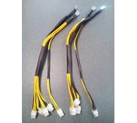 Coppia di Cavi per Alimentatore Antminer S9 B7 Z9 Z11 T2 T3 A9 A8 M3 NUOVO