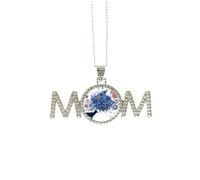 Coppia di cervi alci, alci, regalo per la festa della mamma, mamma, nonna, collana di compleanno, Medio