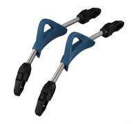 Coppia di cinghie a molla in acciaio inox per immersioni subacquee antiscivolo e resistenti, adatte per la maggior parte delle pinne subacquee tranne le incompatibilità note con Gull Coco (M blu)