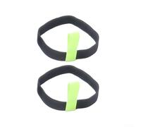 Coppia di cinghie elastiche di fissaggio per tubi flessibili per bottiglie a cilindro da immersione, compatibili con serbatoi da 12 e 6 l, fasce leggere antiscivolo per un facile controllo (6L F)