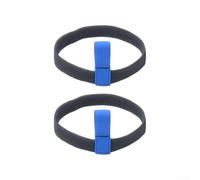 Coppia di cinghie elastiche di fissaggio per tubi flessibili per bottiglie a cilindro da immersione, compatibili con serbatoi da 12 e 6 l, fasce leggere antiscivolo per un facile controllo (12 L C)