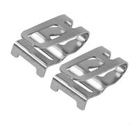 Coppia di clip per cintura per attrezzi Bosch da 18 V con viti compatibili con GSR18V535C GDR18V1400 GDX18V1800 GSB18V490 GDS18V221