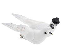 Coppia di colombe, 10 cm, con clip, 1 paio per scatola