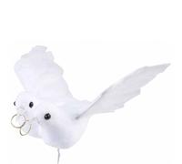 Coppia di Colombe Tortore Su Asta Matrimonio Battesimo Comunione