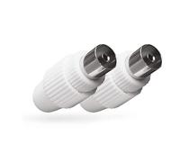 RIDEM COPPIA DI CONNETTORI FEMMINA PER TV ANTENNA (RDM CL17)**PUOI PAGARE ANCHE ALLA CONSEGNA!!!**