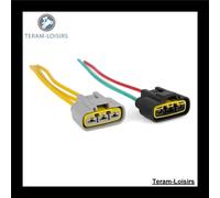 Coppia Di Connettori Regolatore Per Yamaha XVS950 V-STAR Dal 2013 Al 2016