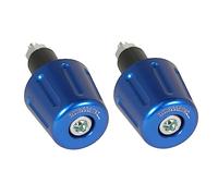 Coppia di contrappesi Accossato blu per manubri con foro interno Ø da 12mm a 20mm per Yamaha Yp 250 Mayesty dal 1996 al 2003 (CC 250)