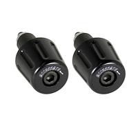 Coppia di contrappesi Accossato neri per manubri con foro interno Ø da 12mm a 20mm per Ducati Monster S4 - St2 dal 2007 al 2007 (CC 800)
