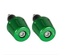 Coppia di contrappesi Accossato verdi per manubri con foro interno Ø da 12mm a 20mm per Ducati Monster S4 - St2 dal 2007 al 2007 (CC 800)