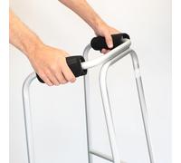 Coppia di Coperture Imbottite Universali in Morbida Schiuma per Deambulatori, Telai da Passeggio Zimmer o Rollator con Cinturino Elastico - di Lifeswonderful