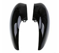 Coppia di coperture per specchietto laterale nero lucido per Ford Fiesta MK7 2008-2017 per Fiesta Van 2012-2017 con spia luminosa, tappi di ricambio in plastica ABS