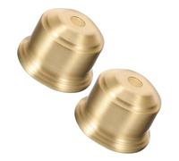 Coppia di Coppe Portalampada in Ottone E27, 2 Pezzi | Colore Oro, per Soggiorni e Camere da Letto, Uso Versatile Illuminazione Regolabile