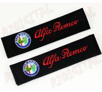 COPPIA DI COPRI CINTURA DI SICUREZZA 2PZ ALFAROMEO GIULIETTA STELVIO GIULIA MITO