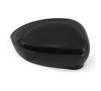 Coppia Di Copri Specchietti Retrovisori Cromati Con Rima Accessori Per Auto Per Fiat 500 2007-2023 735452185 735452186 CYPMDW(Glossy Black Left)