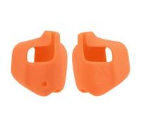 Coppia di copriauricolari in silicone per auricolari aperti, forma opaca con apertura inferiore della porta e uso quotidiano in silicone, protezione per auricolari aperti, guscio opaco, coppia di