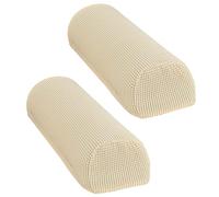 Coppia di copribraccioli per divano, in pile, rimovibile, lavabile, elastico, antiscivolo, universale, per tutte le stagioni