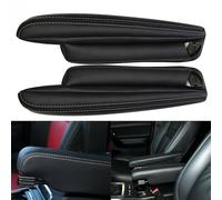 Coppia di copribraccioli per Land Rover Evoque 2 (2007 - 2015), in microfibra nera