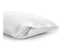 Coppia di copriguanciali DAUNEX Clean copricuscini IMPERMEABILI spugna con cerni