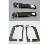 Coppia di coprimaniglie in acciaio inox per Scania NextGen S R Series