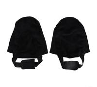 Coppia di copriscarpe da bowling con fascia elastica regolabile, adatta per bowling e danza, materiale in poliestere per ridurre l'usura della suola