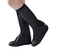 Coppia di copriscarpe da uomo con cerniera antiscivolo in gomma spessa suola